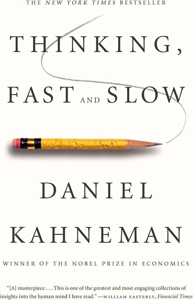 Thinking, Fast and Slow book cover